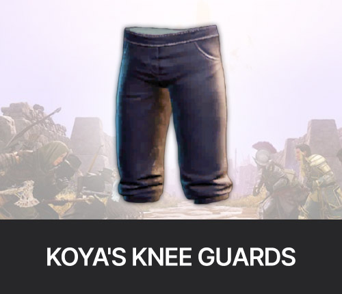 Koya's Knee Guards Legwear Artifact